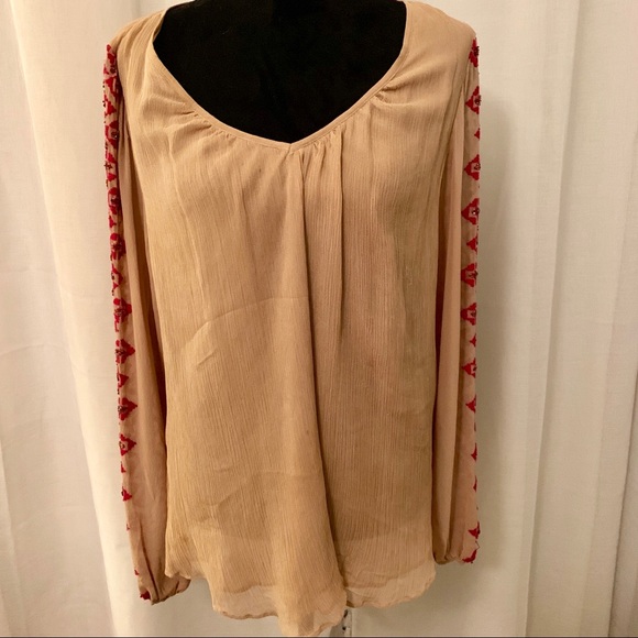 Detailed Long sleeve blouse - Picture 2 of 4